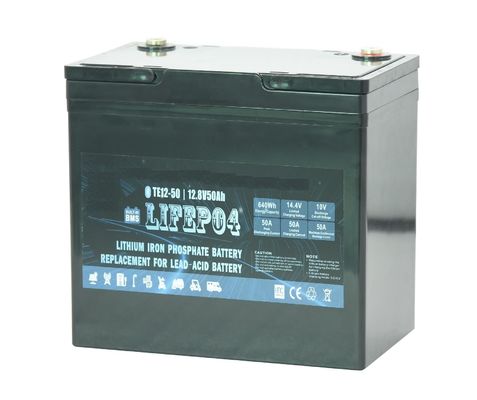 ABS Portable Backup Power Lithium Battery Lifepo4 12v 50ah