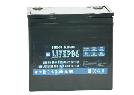 ABS Portable Backup Power Lithium Battery Lifepo4 12v 50ah