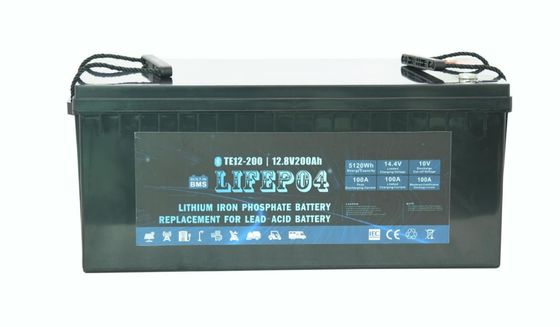 ABS 12V 200AH Portable Lifepo4 Battery For Backup Power