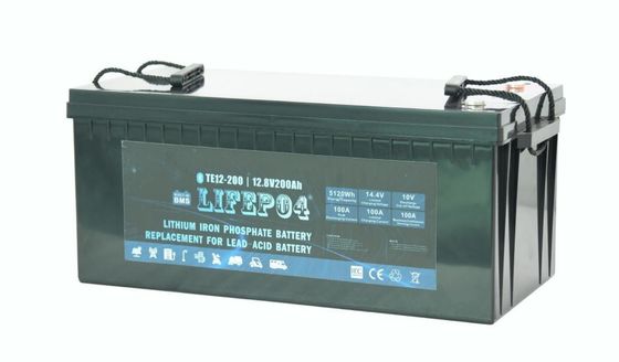 ABS 12V 200AH Portable Lifepo4 Battery For Backup Power