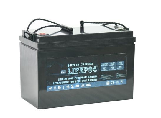 Portable 24v 50ah Lifepo4 Battery Lithium Battery Pack