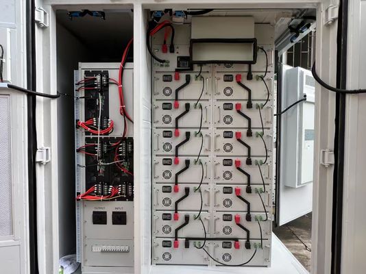 Shipping AC400V Rated BESS Battery Energy Storage System with High Temperature Tolerance and Lithium-ion Battery Technology